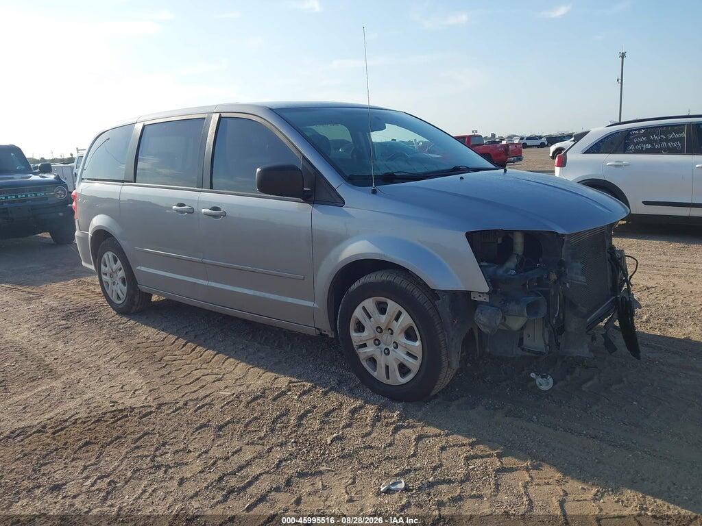 2016 DODGE GRAND CARAVAN 2C4RDGBGXGR124789