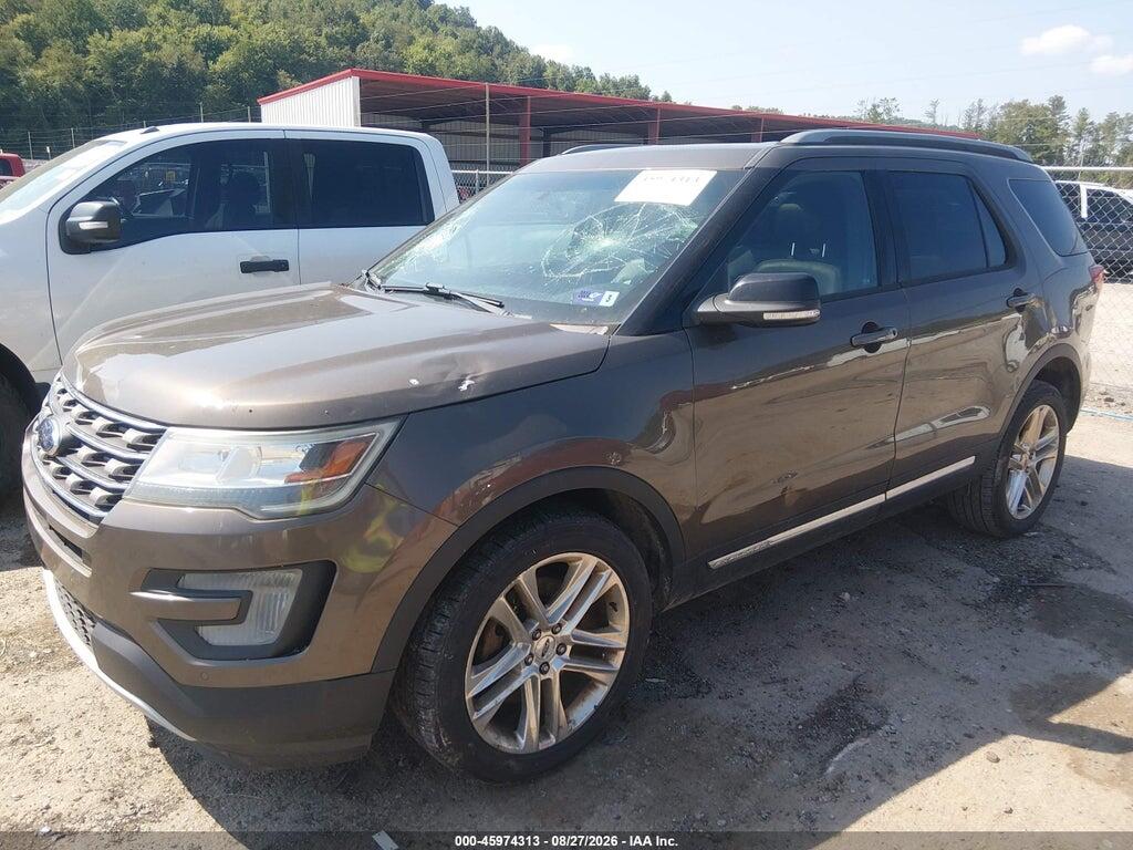 1FM5K8D86GGC21193 2016 FORD EXPLORER photo no. 2