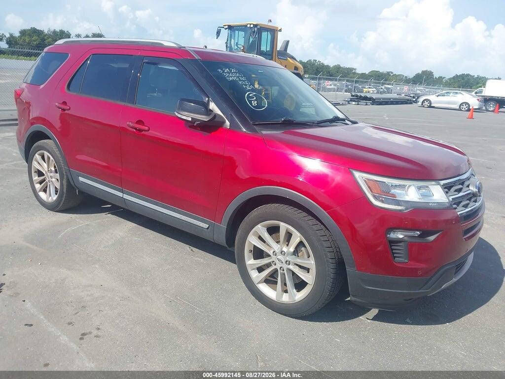 1FM5K7D85JGB26254 2018 FORD EXPLORER photo no. 1
