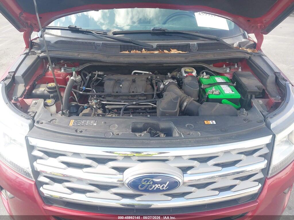 1FM5K7D85JGB26254 2018 FORD EXPLORER photo no. 10