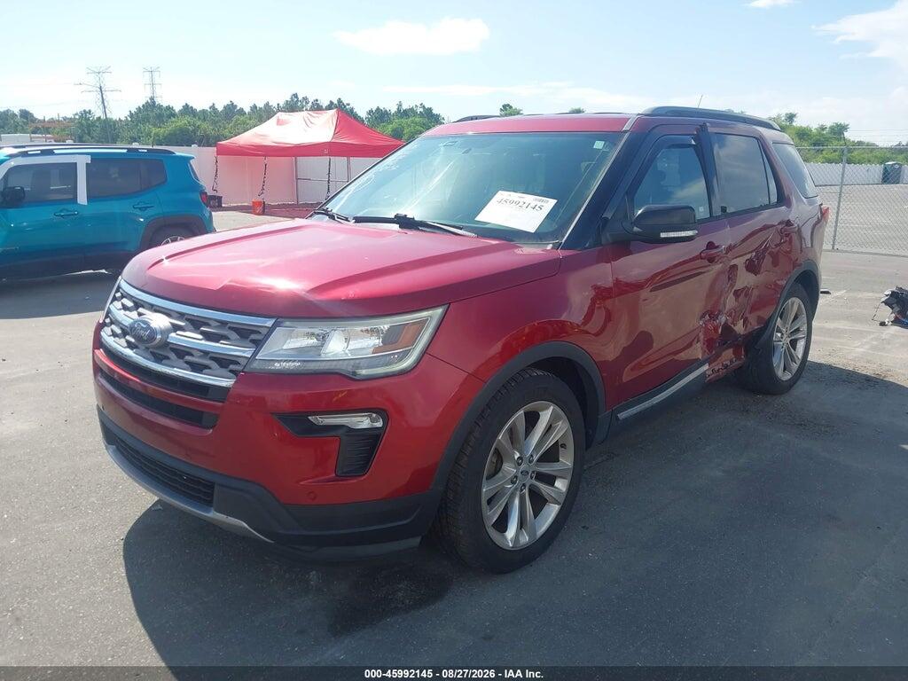 1FM5K7D85JGB26254 2018 FORD EXPLORER photo no. 2