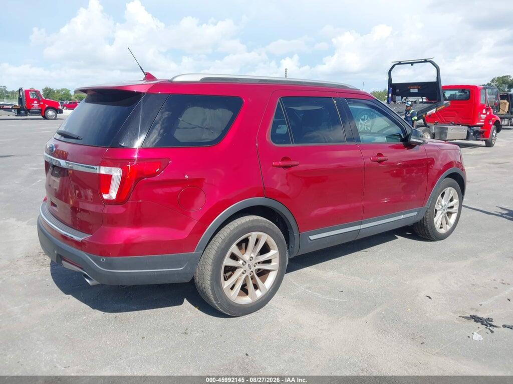 1FM5K7D85JGB26254 2018 FORD EXPLORER photo no. 4