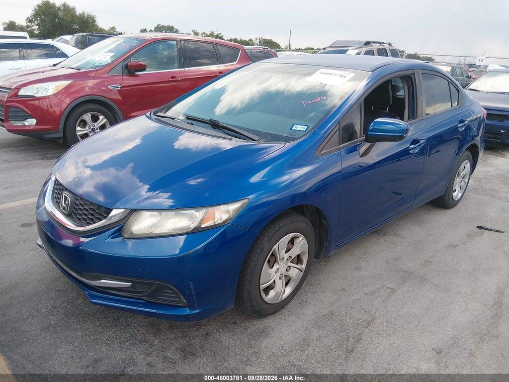 19XFB2F5XEE005336 2014 HONDA CIVIC photo no. 2