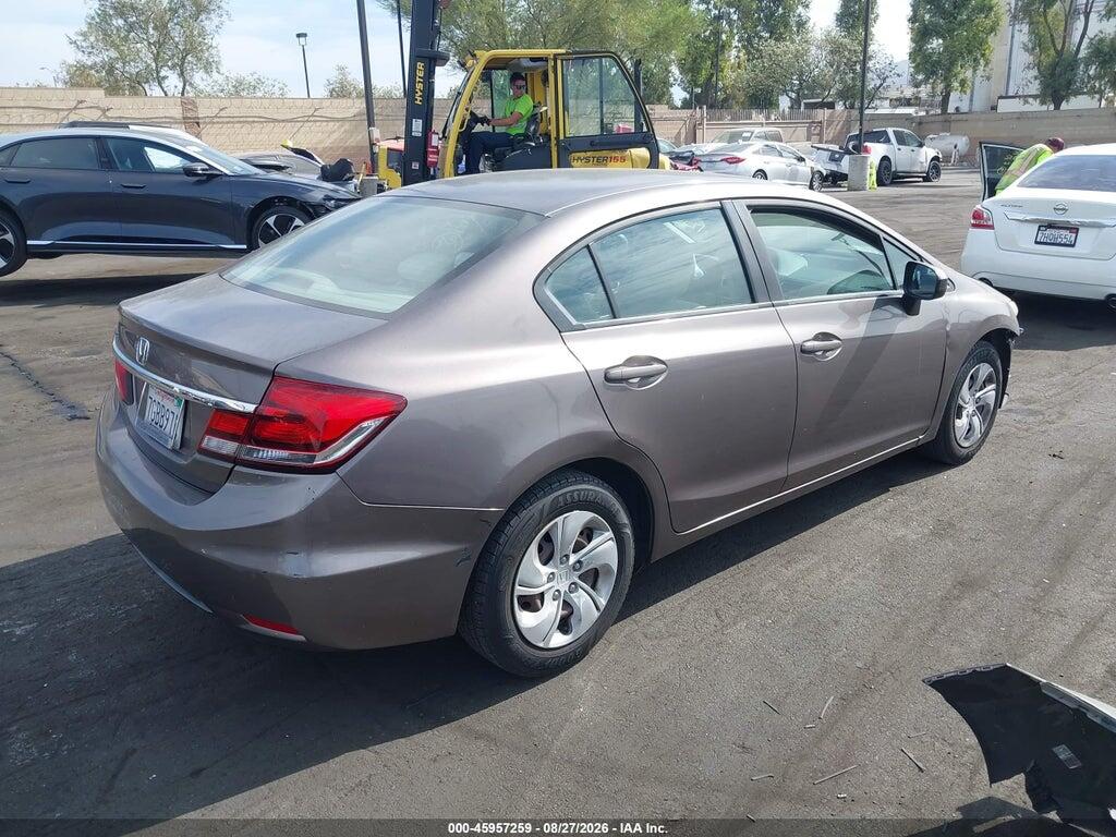 19XFB2F54EE256420 2014 HONDA CIVIC photo no. 4