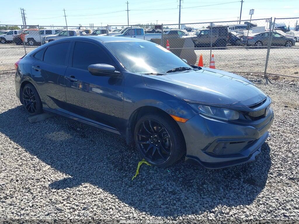 2019 HONDA CIVIC 19XFC2F65KE047642
