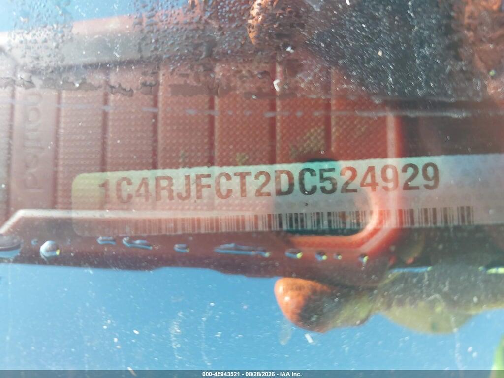 1C4RJFCT2DC524929 2013 JEEP GRAND CHEROKEE photo no. 9