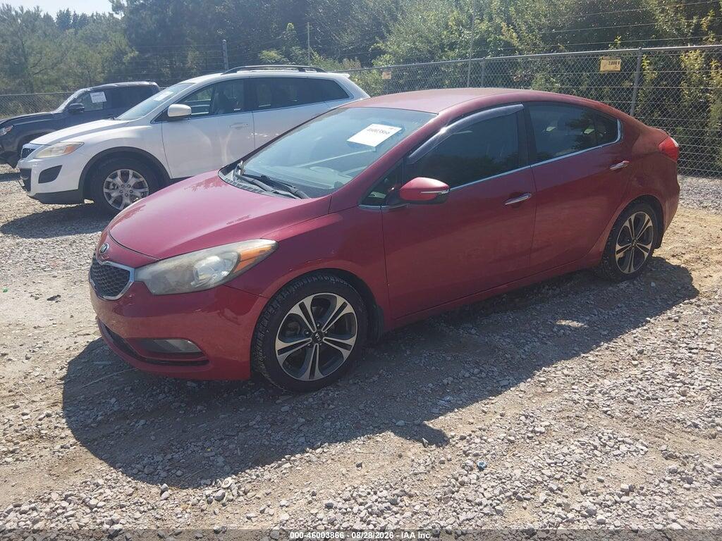 KNAFX4A81E5102402 2014 KIA FORTE photo no. 2
