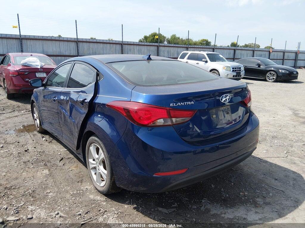 5NPDH4AE3GH735774 2016 HYUNDAI ELANTRA photo no. 3