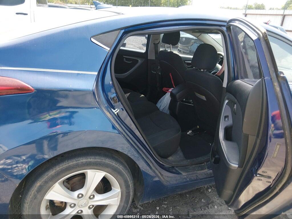 5NPDH4AE3GH735774 2016 HYUNDAI ELANTRA photo no. 8
