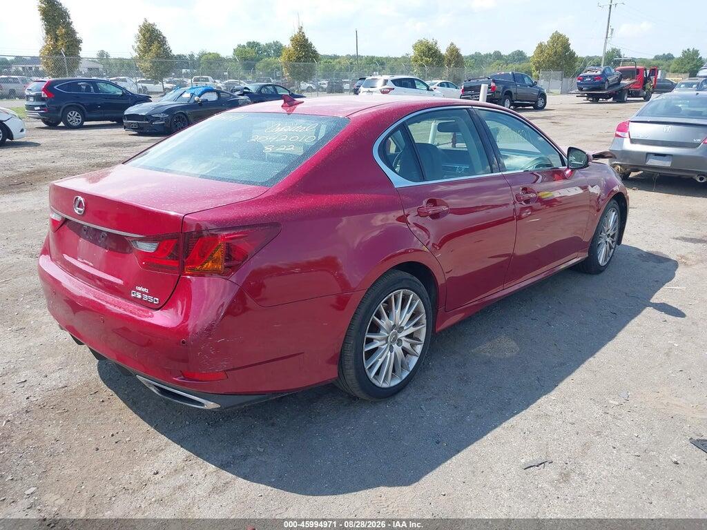 JTHBE1BL6D5020462 2013 LEXUS GS 350 photo no. 4