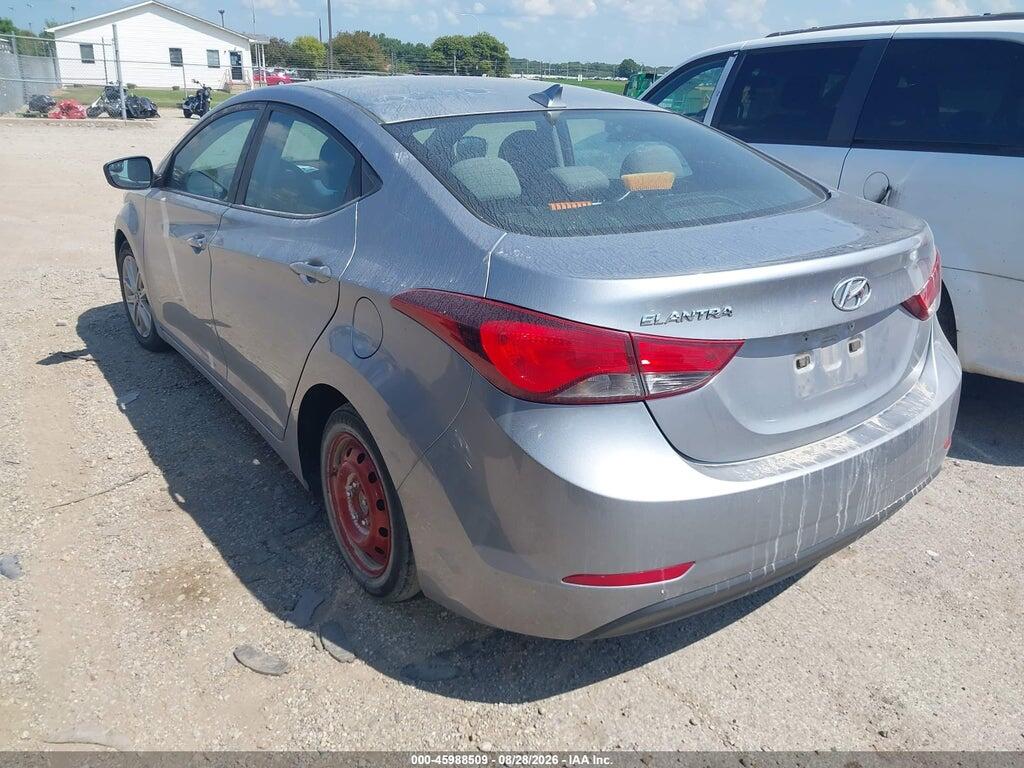 5NPDH4AE8FH607402 2015 HYUNDAI ELANTRA photo no. 3