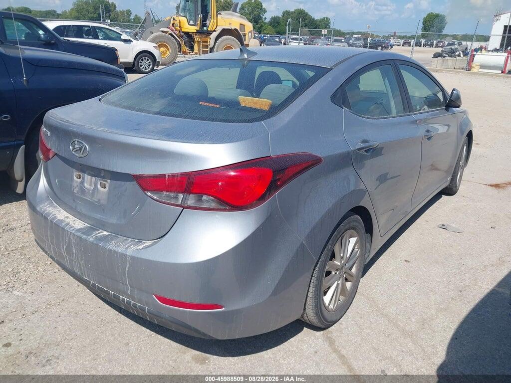 5NPDH4AE8FH607402 2015 HYUNDAI ELANTRA photo no. 4