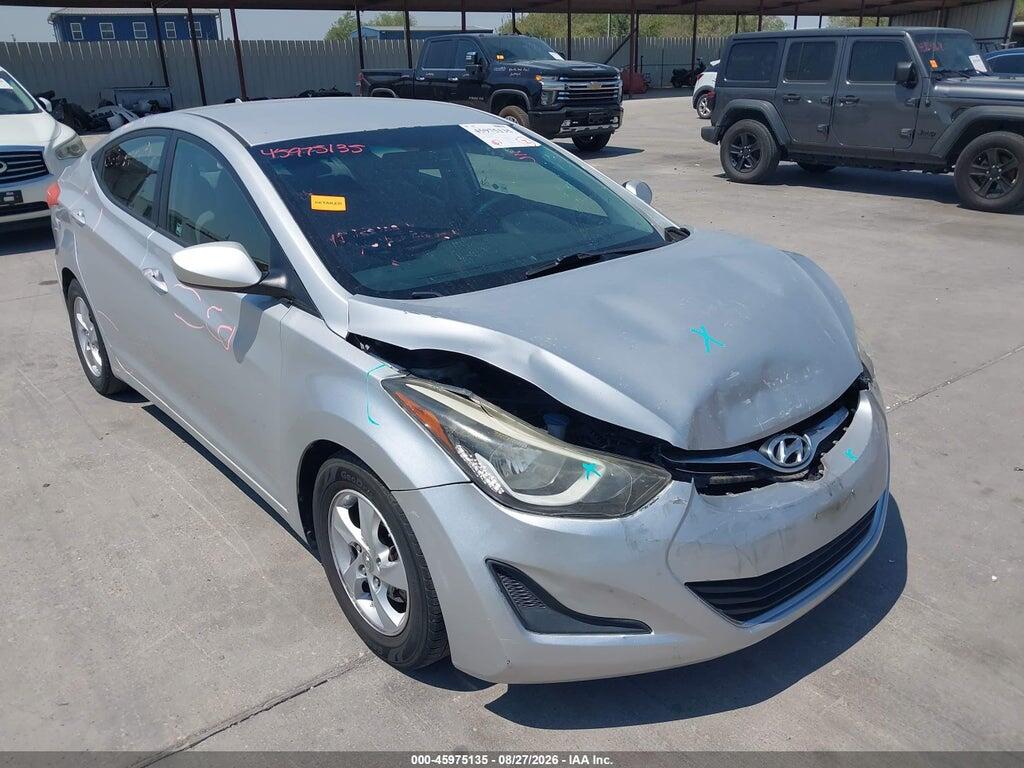 2015 HYUNDAI ELANTRA 5NPDH4AE1FH635896