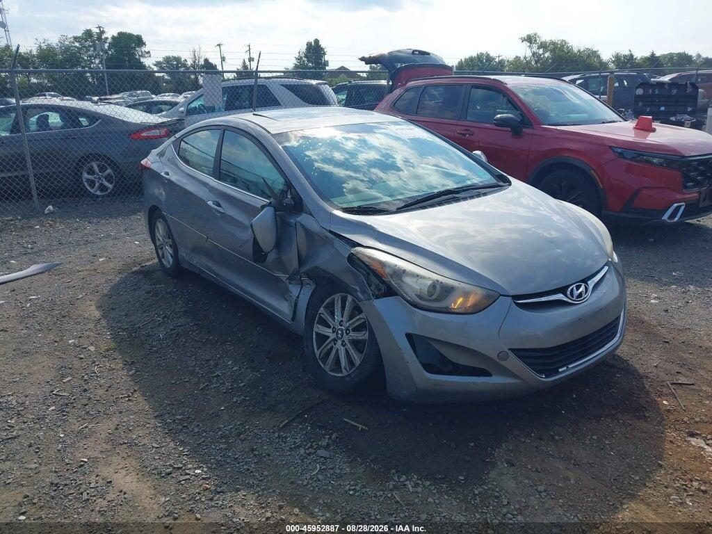 2015 HYUNDAI ELANTRA KMHDH4AE3FU345399