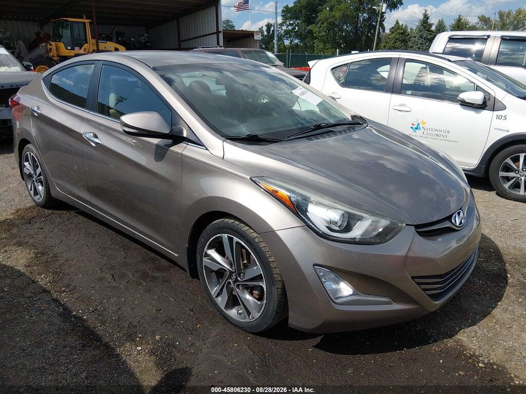 2015 HYUNDAI ELANTRA 5NPDH4AE1FH587283