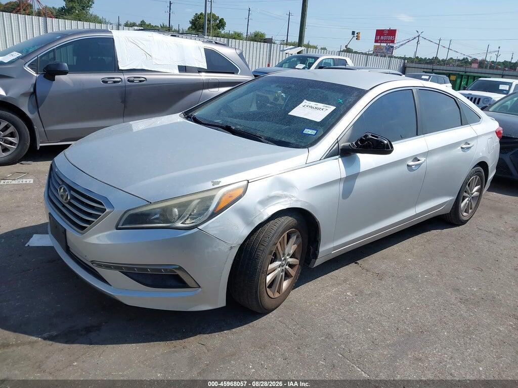5NPE24AF2FH200822 2015 HYUNDAI SONATA photo no. 2