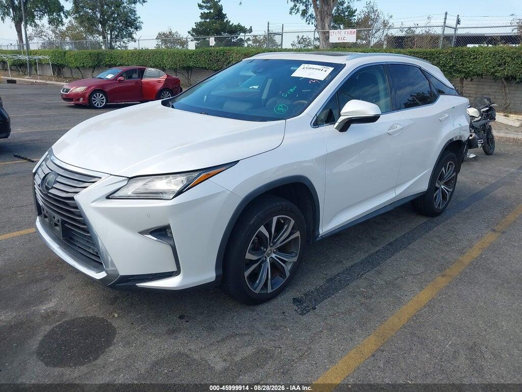 2T2ZZMCA6HC087795 2017 LEXUS RX 350 photo no. 2