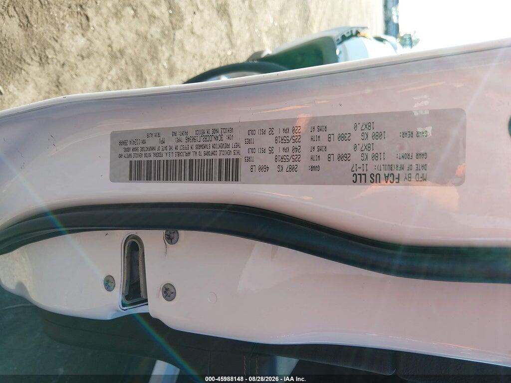 3C4NJDCB2JT190346 2018 JEEP COMPASS photo no. 9