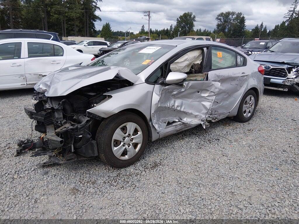 KNAFK4A67F5367274 2015 KIA FORTE photo no. 2