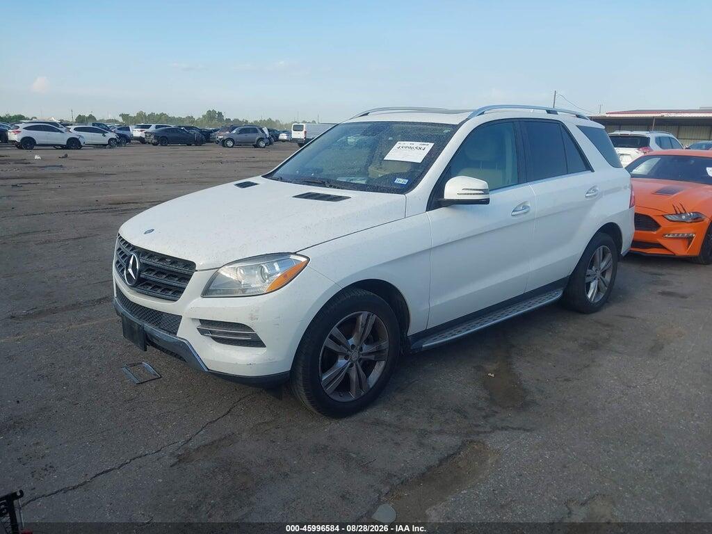 4JGDA5JB5EA312534 2014 MERCEDES-BENZ ML 350 photo no. 2