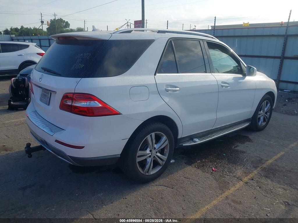 4JGDA5JB5EA312534 2014 MERCEDES-BENZ ML 350 photo no. 4