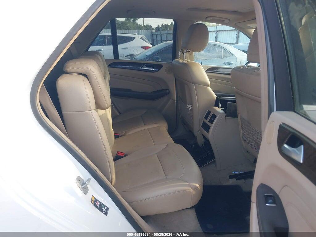 4JGDA5JB5EA312534 2014 MERCEDES-BENZ ML 350 photo no. 8