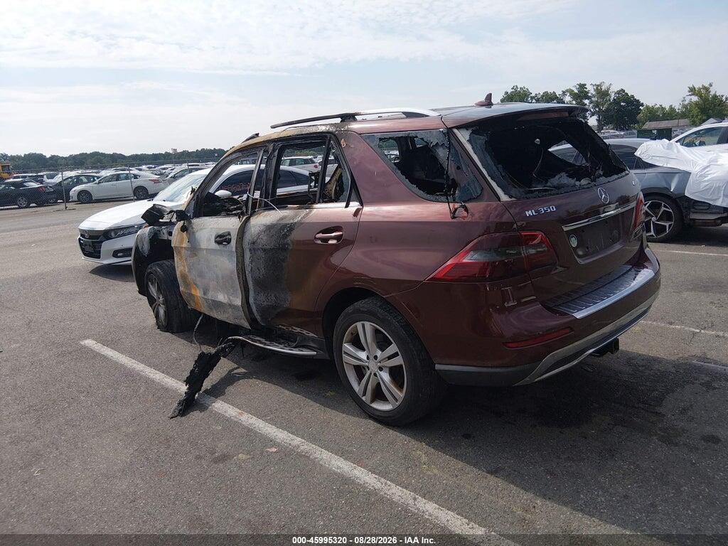 4JGDA5HB4EA306987 2014 MERCEDES-BENZ ML 350 photo no. 3