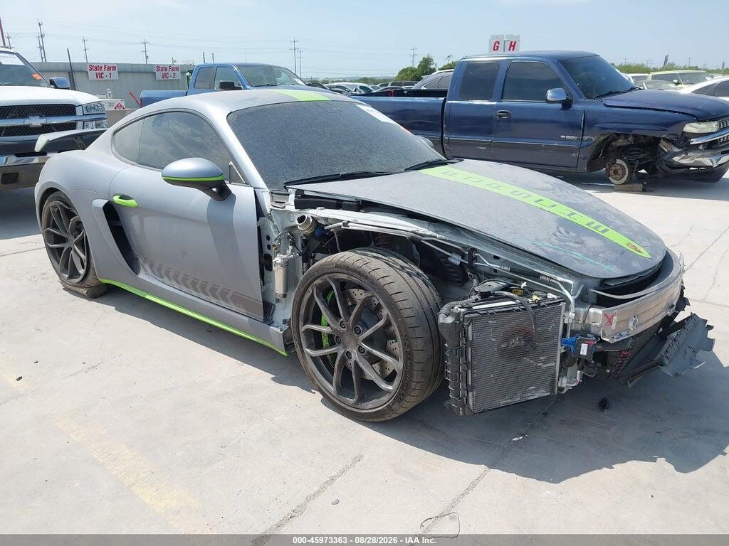2021 PORSCHE 718 CAYMAN WP0AC2A89MK289336