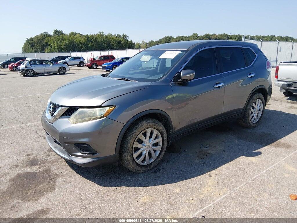 KNMAT2MT6FP589082 2015 NISSAN ROGUE photo no. 2