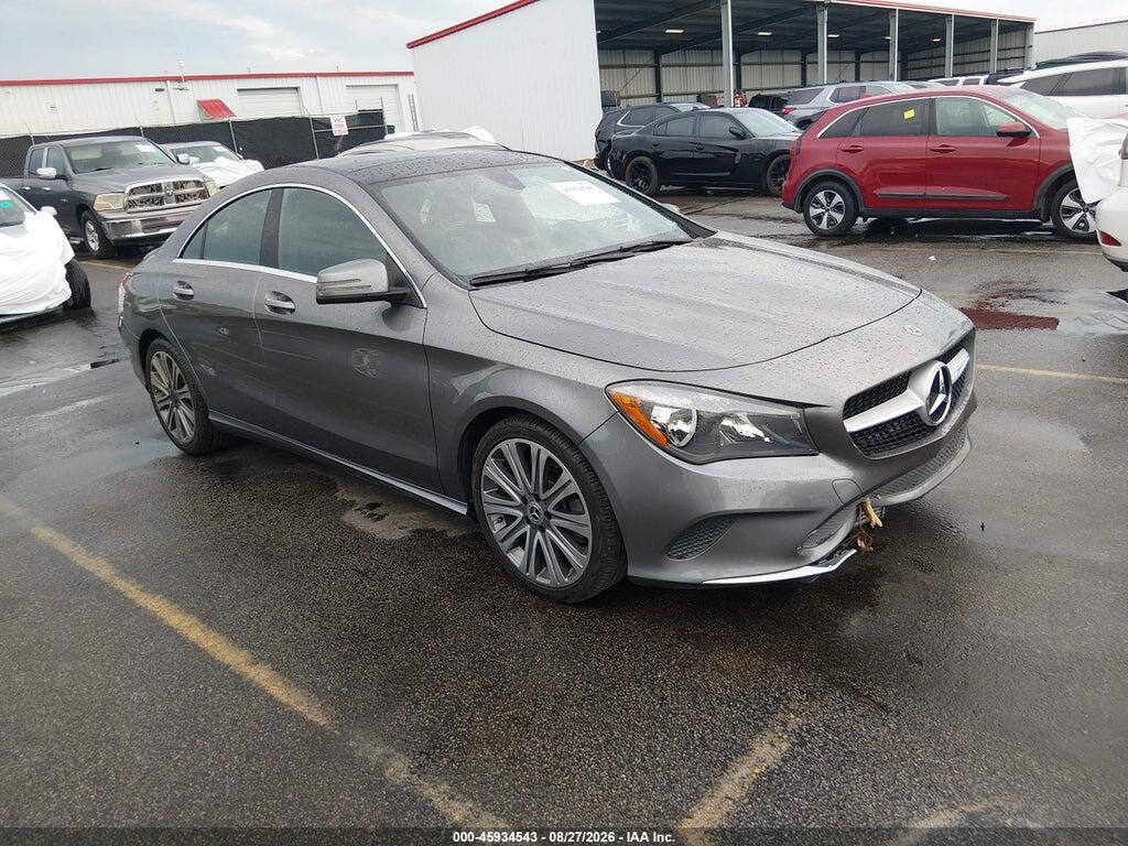 2018 MERCEDES-BENZ CLA 250 WDDSJ4EB1JN550776