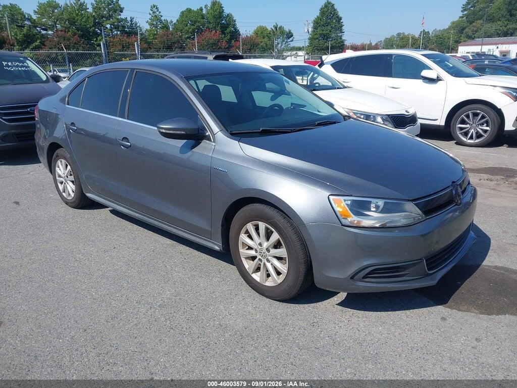2013 VOLKSWAGEN JETTA HYBRID 3VW637AJ6DM280234