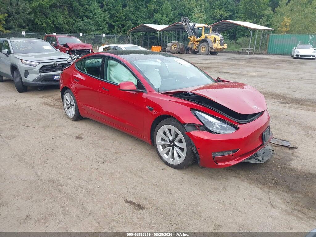 2021 TESLA MODEL 3 5YJ3E1EB4MF924916