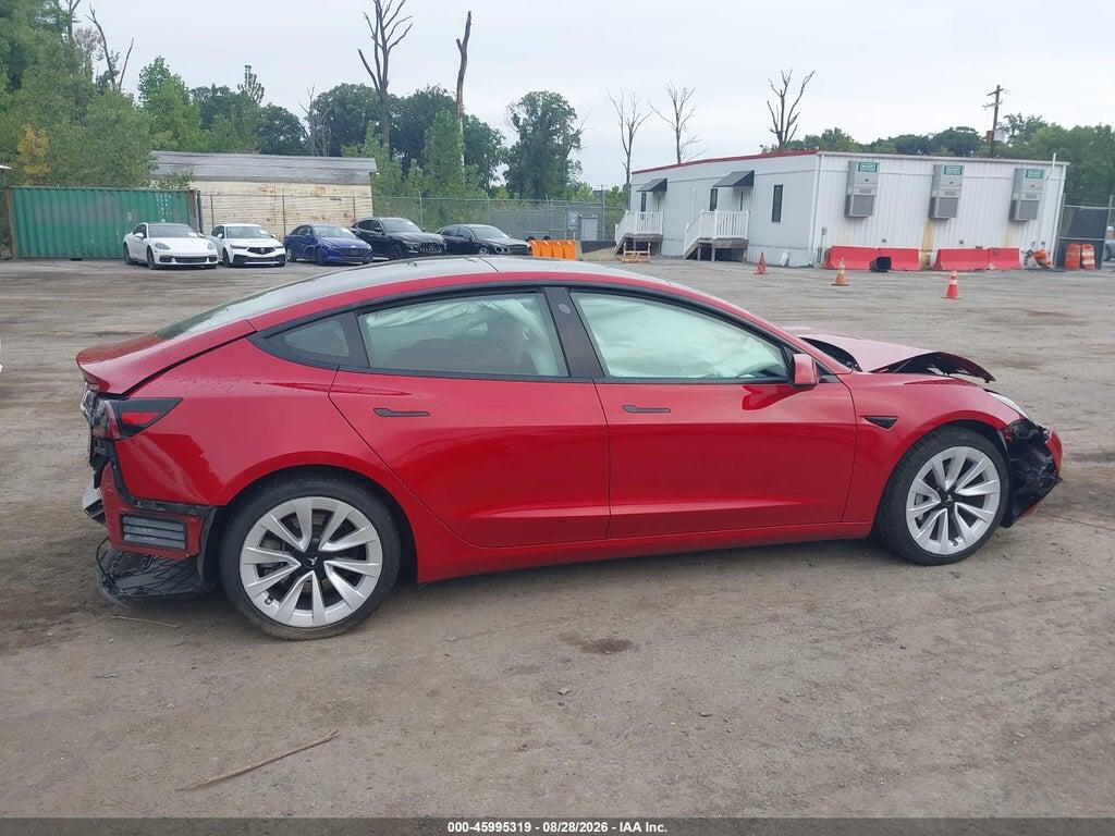 5YJ3E1EB4MF924916 2021 TESLA MODEL 3 photo no. 12
