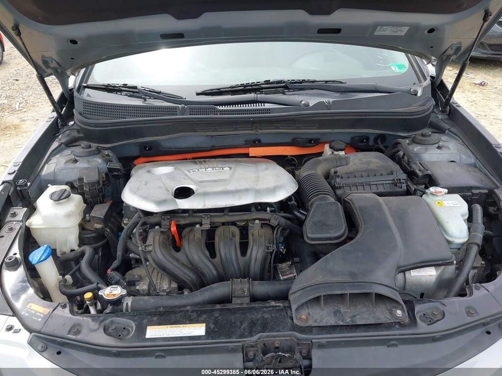 KMHEC4A47FA136078 2015 HYUNDAI SONATA HYBRID photo no. 10