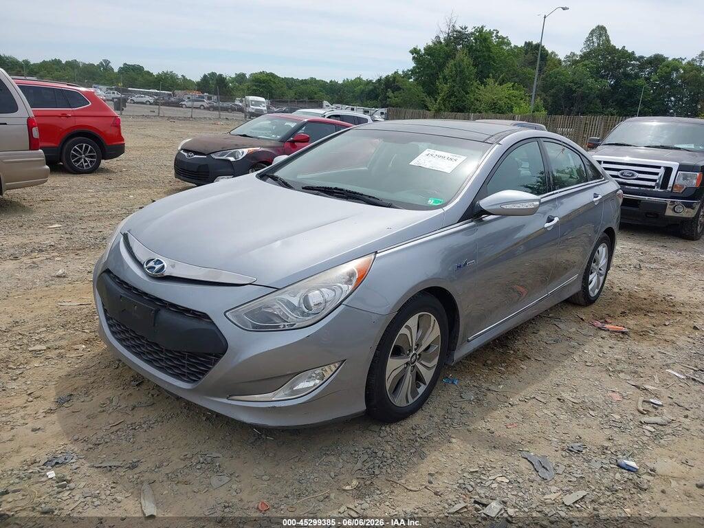 KMHEC4A47FA136078 2015 HYUNDAI SONATA HYBRID photo no. 2
