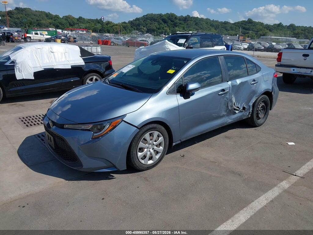 JTDEPRAE1LJ114801 2020 TOYOTA COROLLA photo no. 2