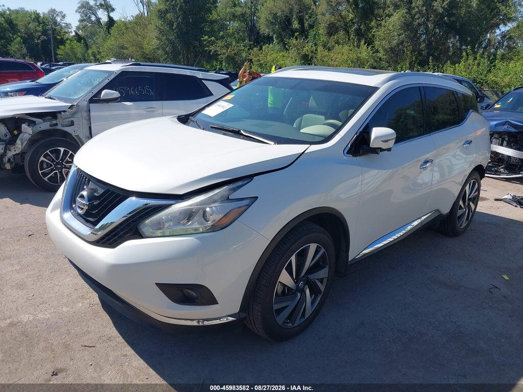 5N1AZ2MG8JN128161 2018 NISSAN MURANO photo no. 2