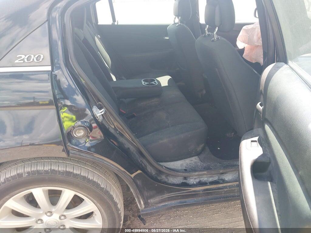 1C3CCBBB3CN140229 2012 CHRYSLER 200 photo no. 8