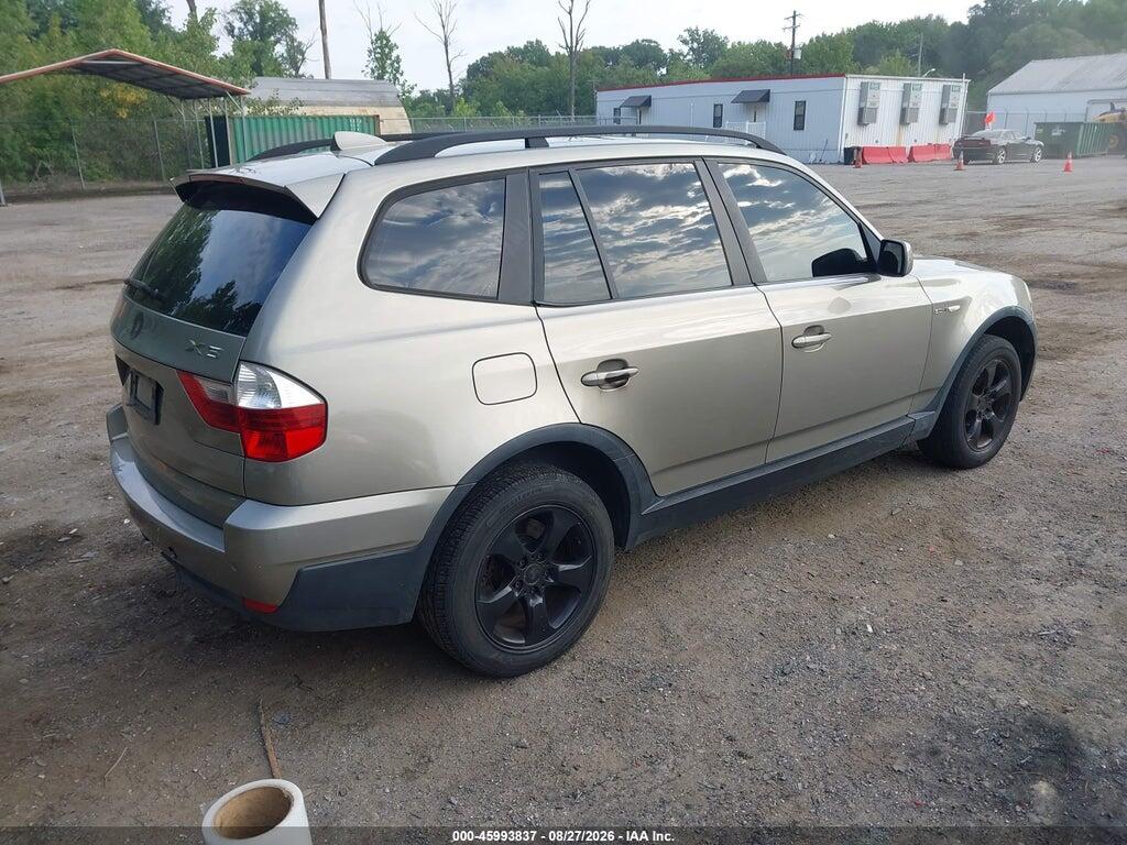 WBXPC93467WF03764 2007 BMW X3 photo no. 4