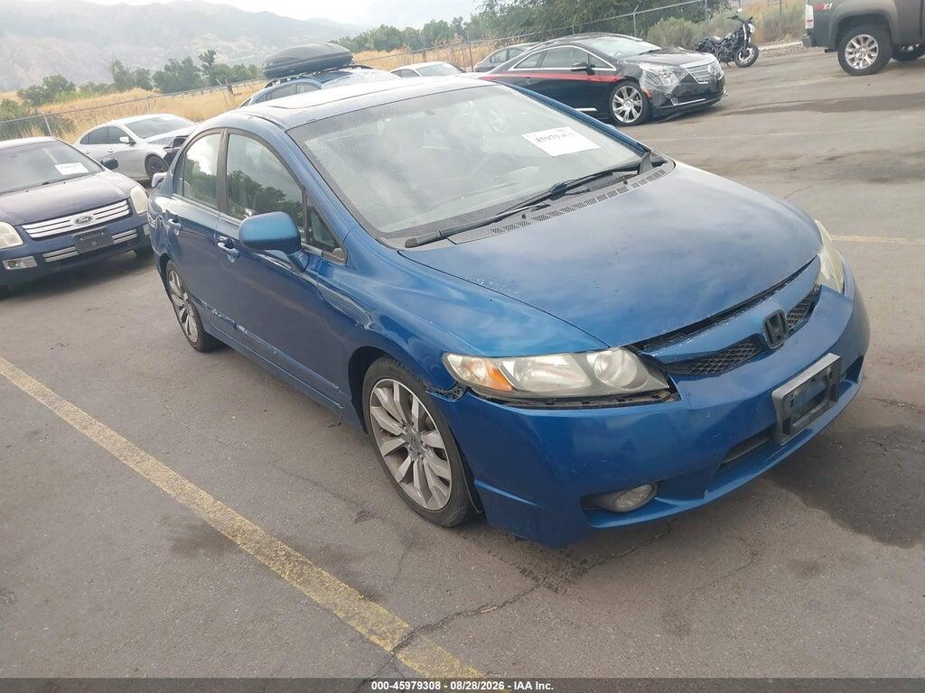2HGFA55519H705702 2009 HONDA CIVIC photo no. 1