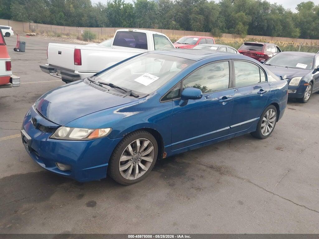 2HGFA55519H705702 2009 HONDA CIVIC photo no. 2