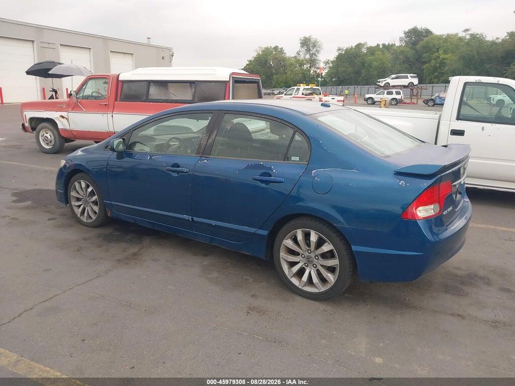2HGFA55519H705702 2009 HONDA CIVIC photo no. 3
