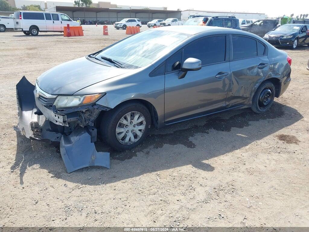 JHMFB2F57CS005349 2012 HONDA CIVIC photo no. 2