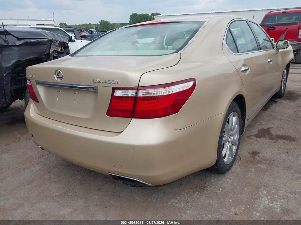 JTHGL46F395034134 2009 LEXUS LS photo no. 4