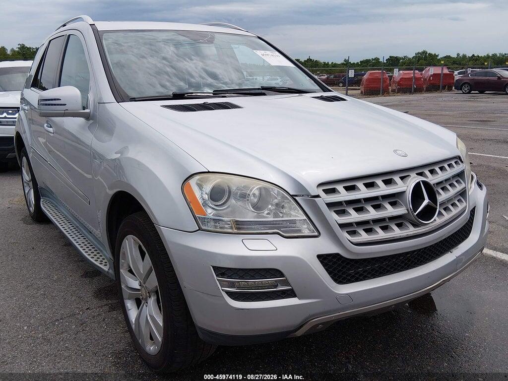 2011 MERCEDES-BENZ ML 350 4JGBB8GB1BA729643