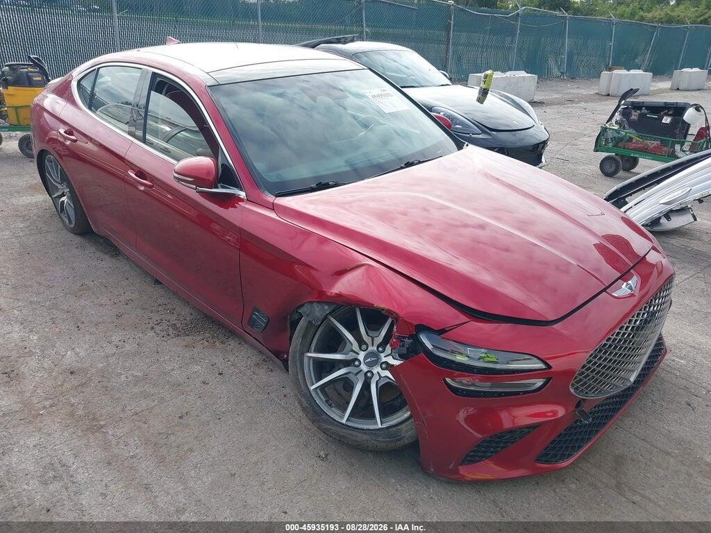 2022 GENESIS G70 KMTG34TA3NU092854