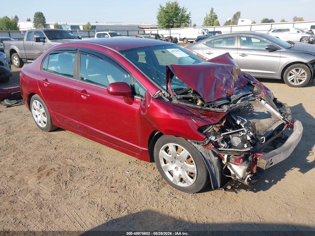 2010 HONDA CIVIC 19XFA1F55AE012847