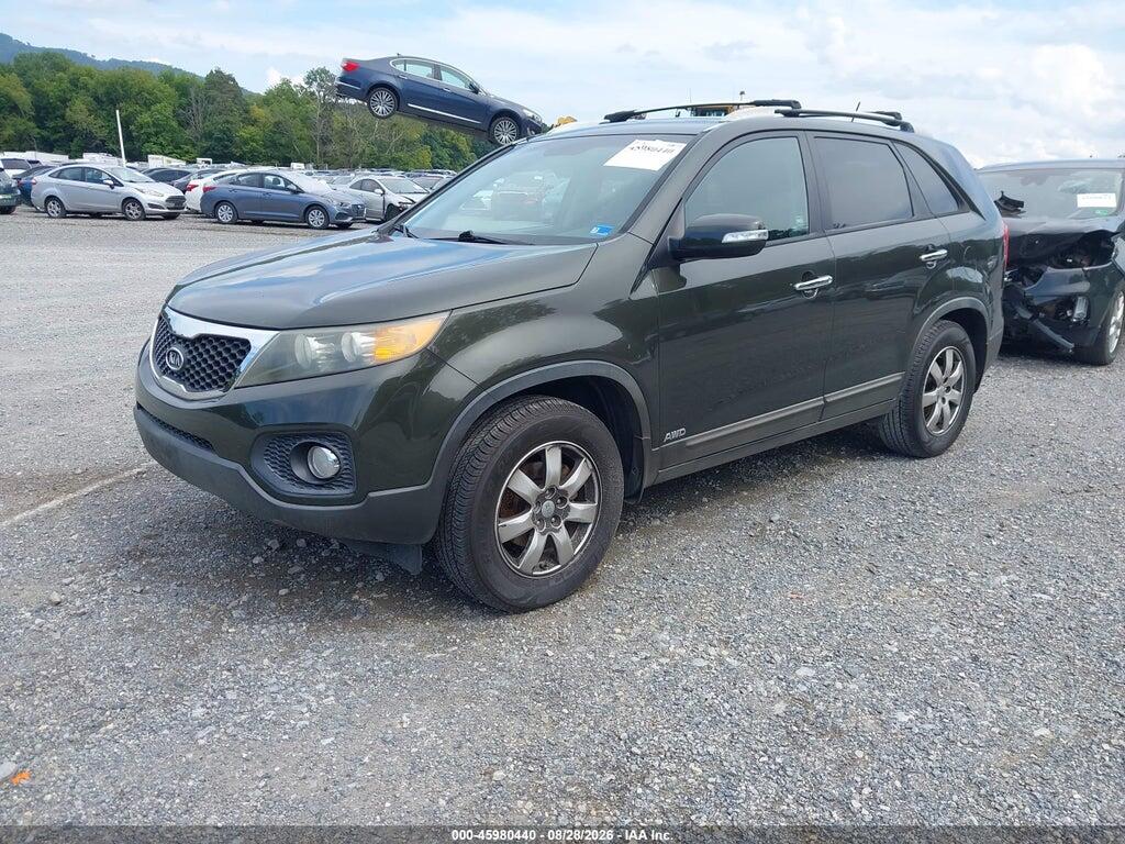 5XYKTCA61CG212490 2012 KIA SORENTO photo no. 2