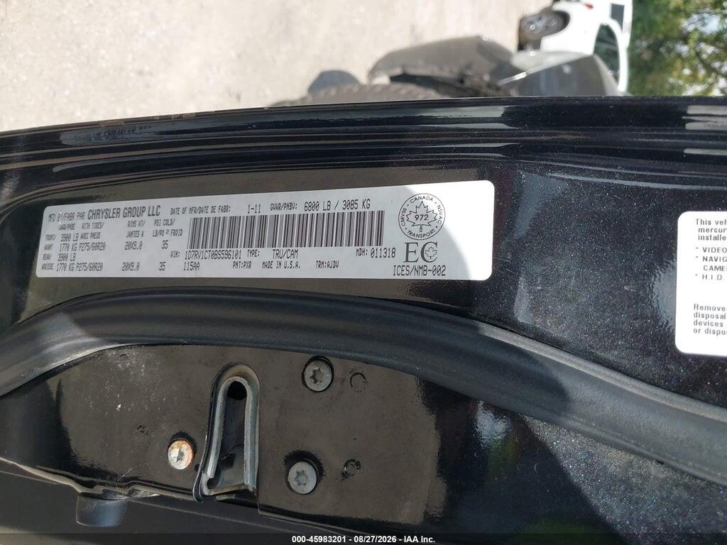 1D7RV1CT0BS596101 2011 RAM RAM 1500 photo no. 9