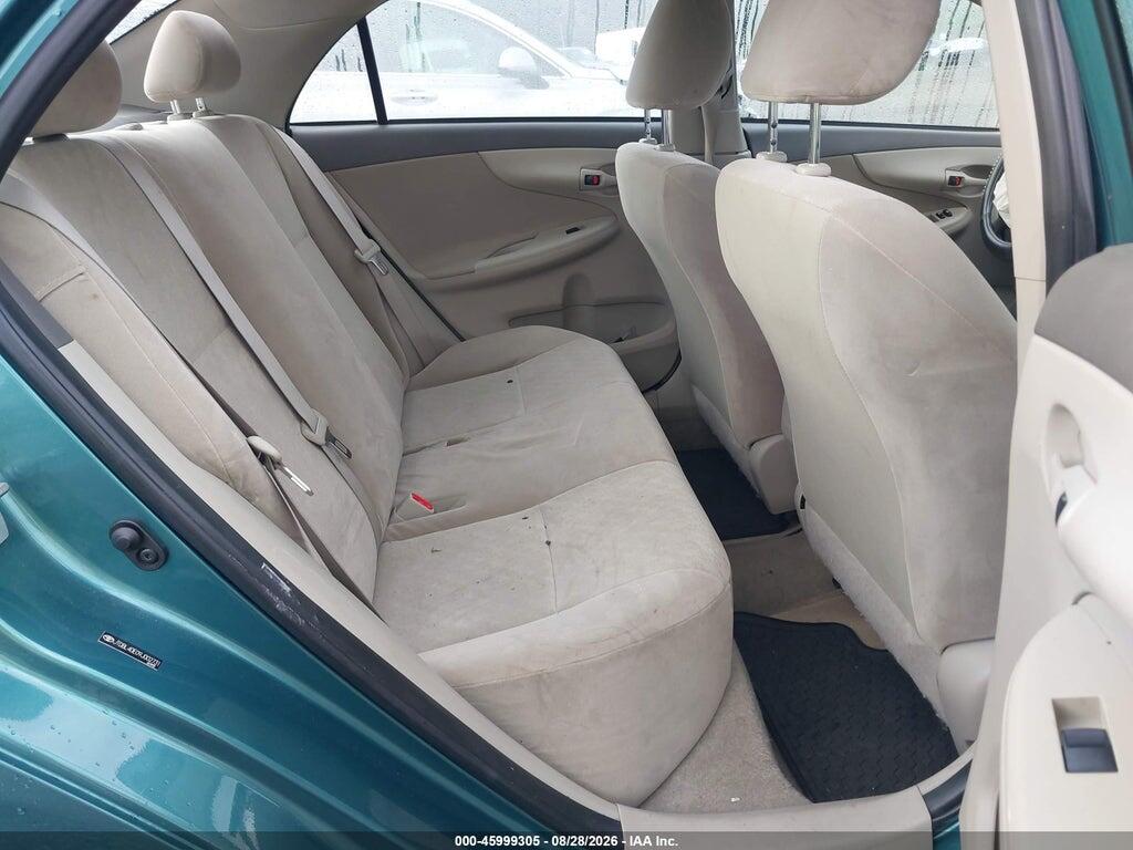 JTDBL40E09J002731 2009 TOYOTA COROLLA photo no. 8